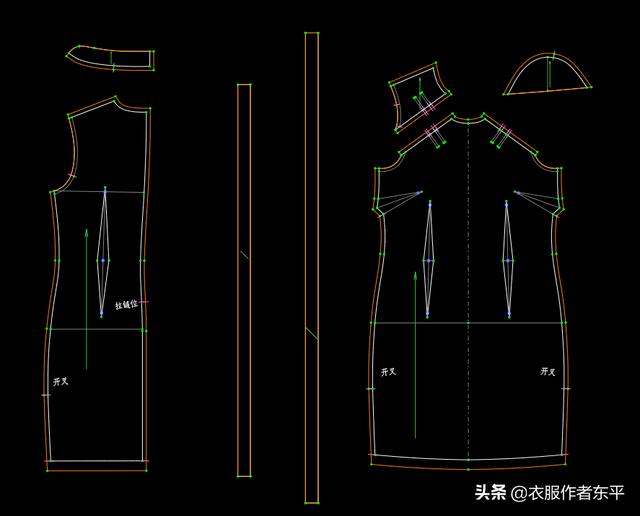 改良版旗袍连衣裙,做法简单实用.稍有基础的都可以尝试制作