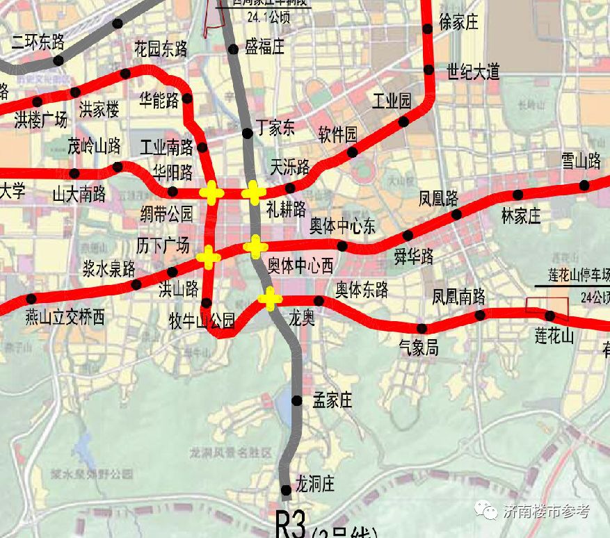 核心城市标配未来5年济南将再建成7条地铁二期规划已未来还有三期