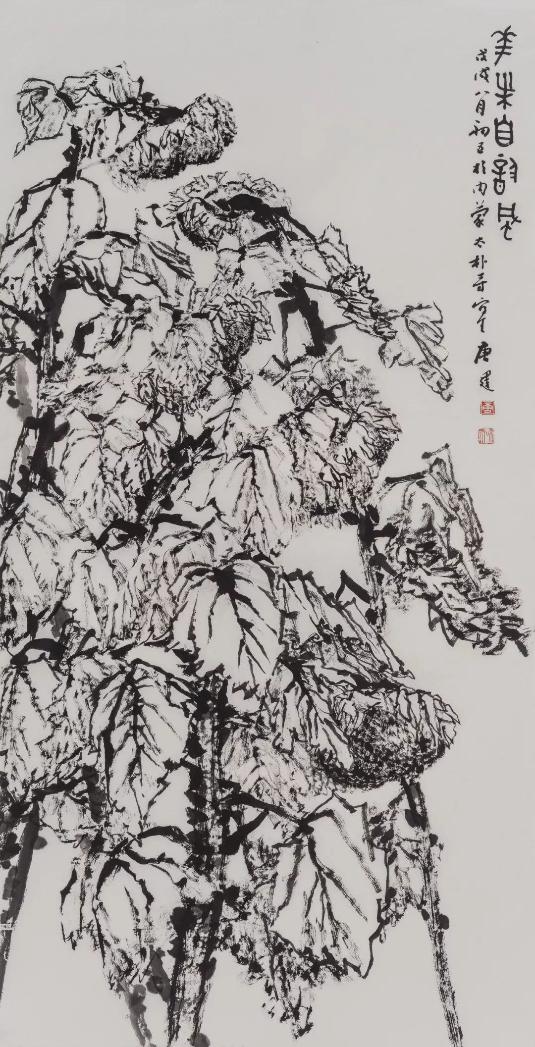 博物馆之城 | 唐建画展开幕,万缕"梅香"浸染市石景宜艺术馆!