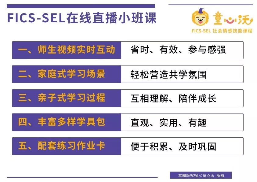 真正让孩子赢在起跑线童心沃sel社会情感技能课程