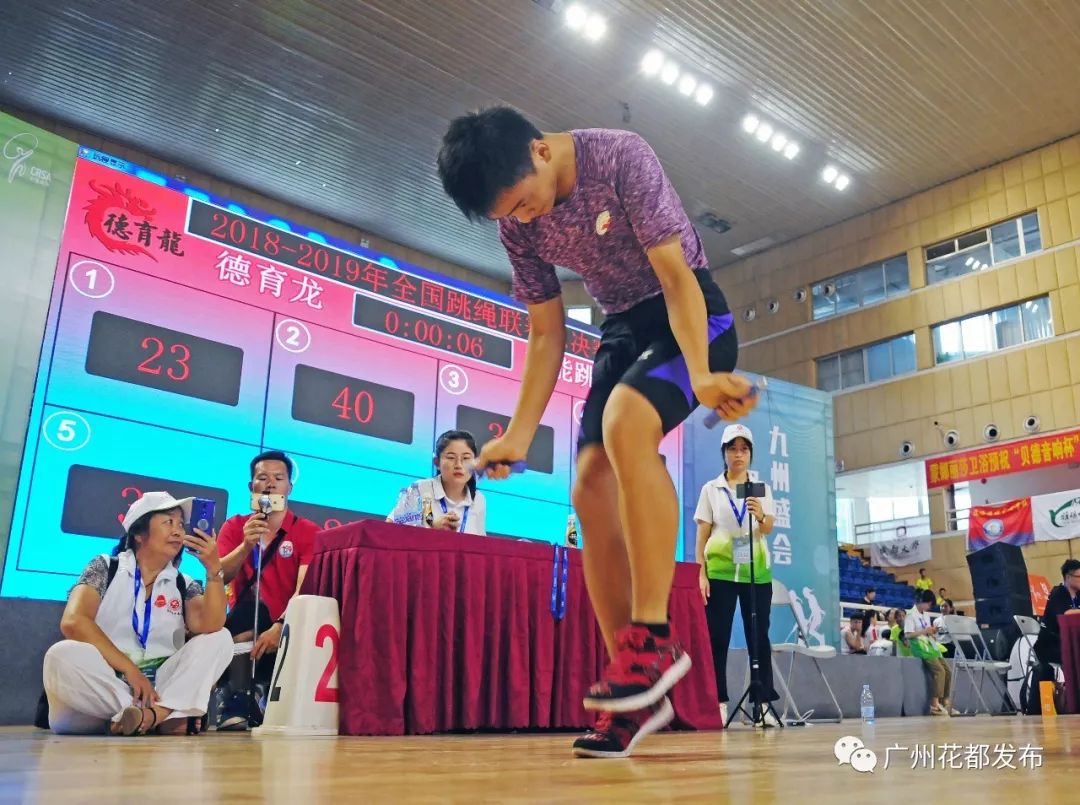 彰显其中国跳绳霸主地位不可撼动