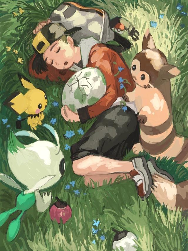 原画丨绘画丨小清新风格插画丨日本插画师みなはむ—王氏教育集团