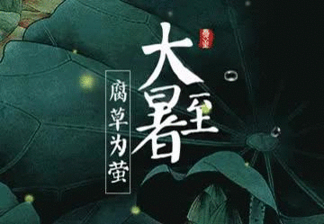大暑心静天地宽宝山有清风