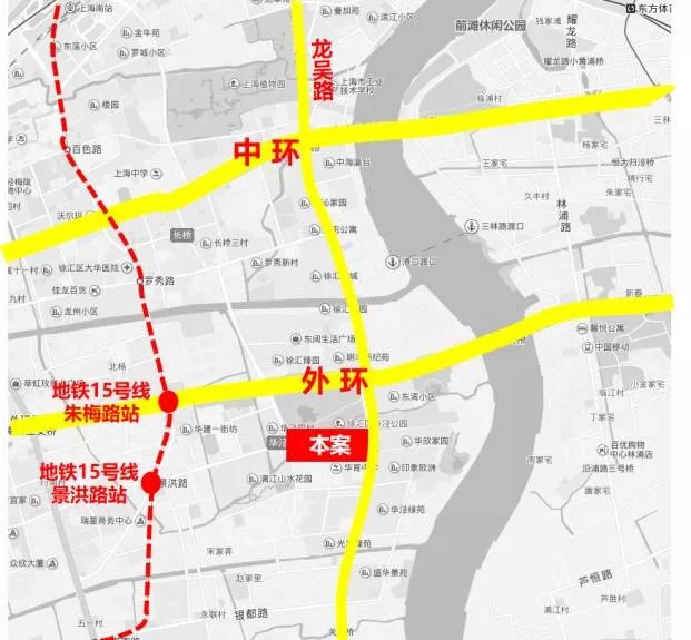 随着未来龙水南路越江隧道规划的开通,浦东到徐汇更方便,江两岸的