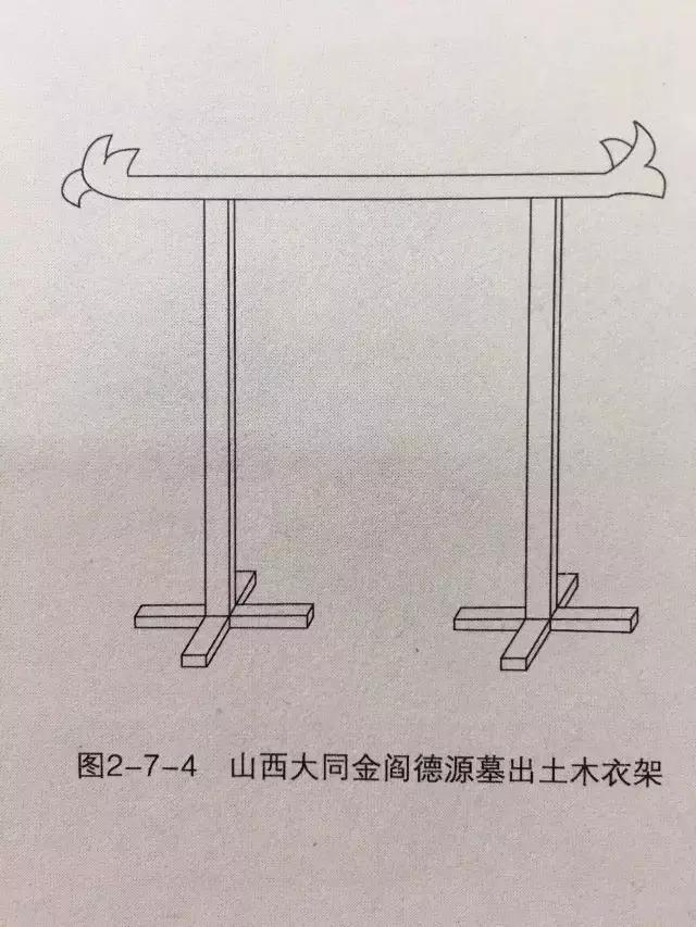 古代的衣架你见过吗？