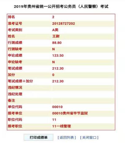 贵州省公务员排名_贵州省公务员职位表(3)