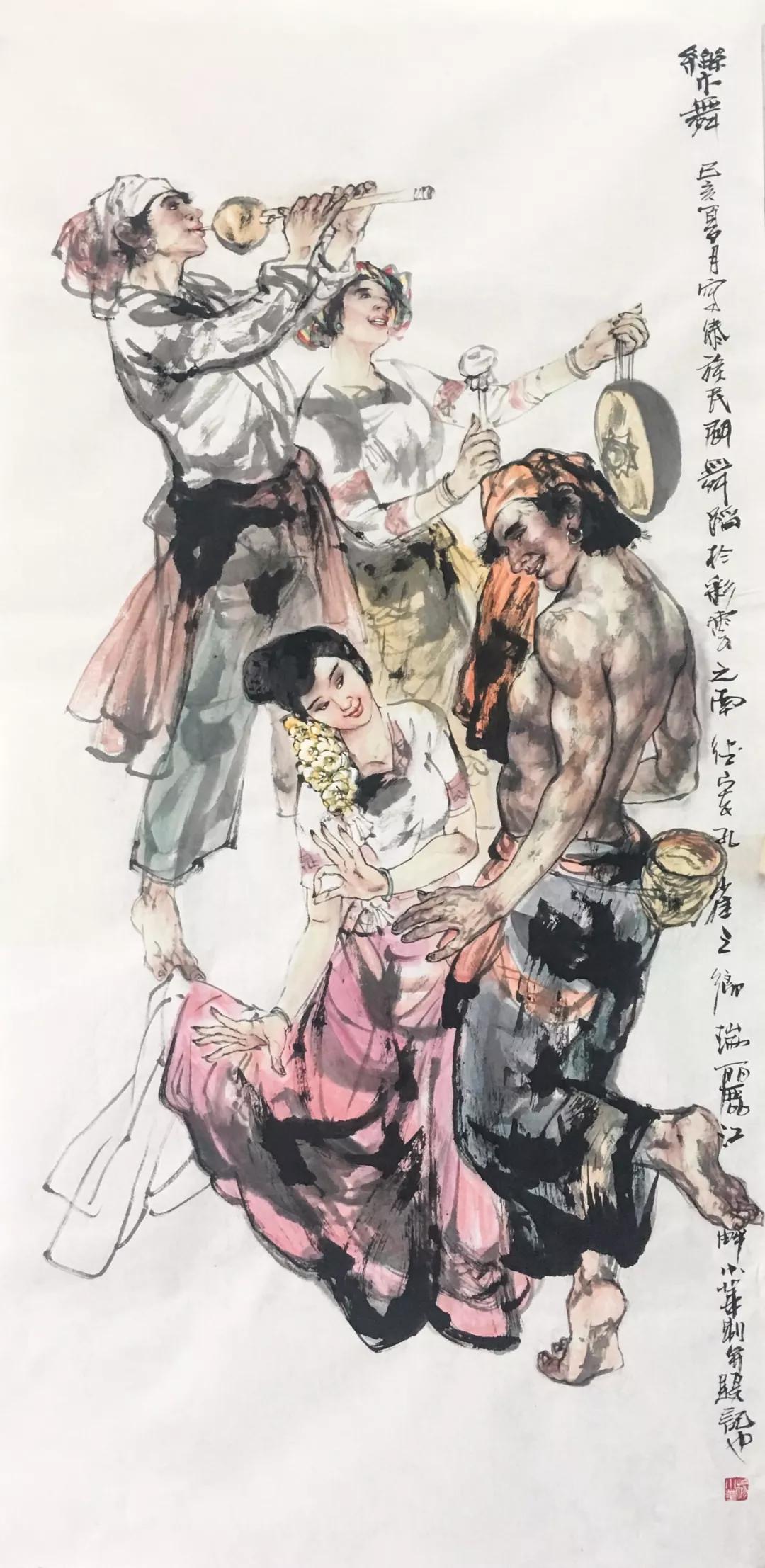 画廊推荐画家杨小华国画作品赏析