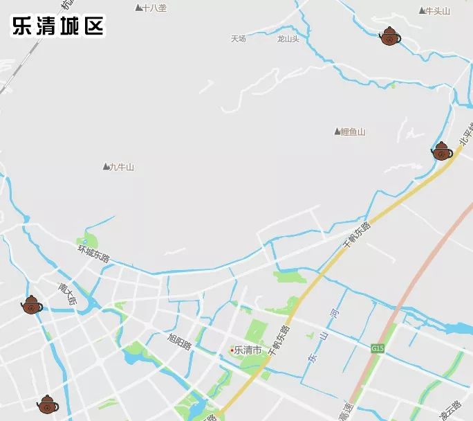 《乐清市伏茶地图》共收录了乐清市 32个伏茶点,伏茶点数量基本与