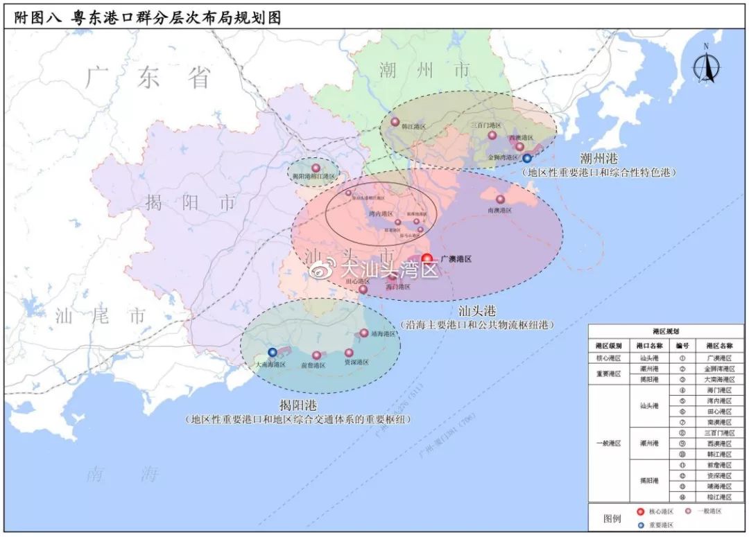 东翼以汕头市为中心,未来汕潮揭城市群这样发展!