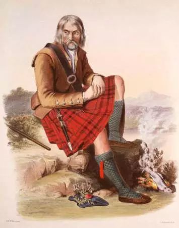 程序员最爱的格子bsport体育衫竟源于苏格兰蛮族的“花裙子”(图13)