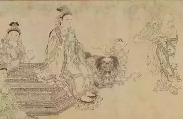 李公麟,李龙眠.画马马活,画虎虎也活.