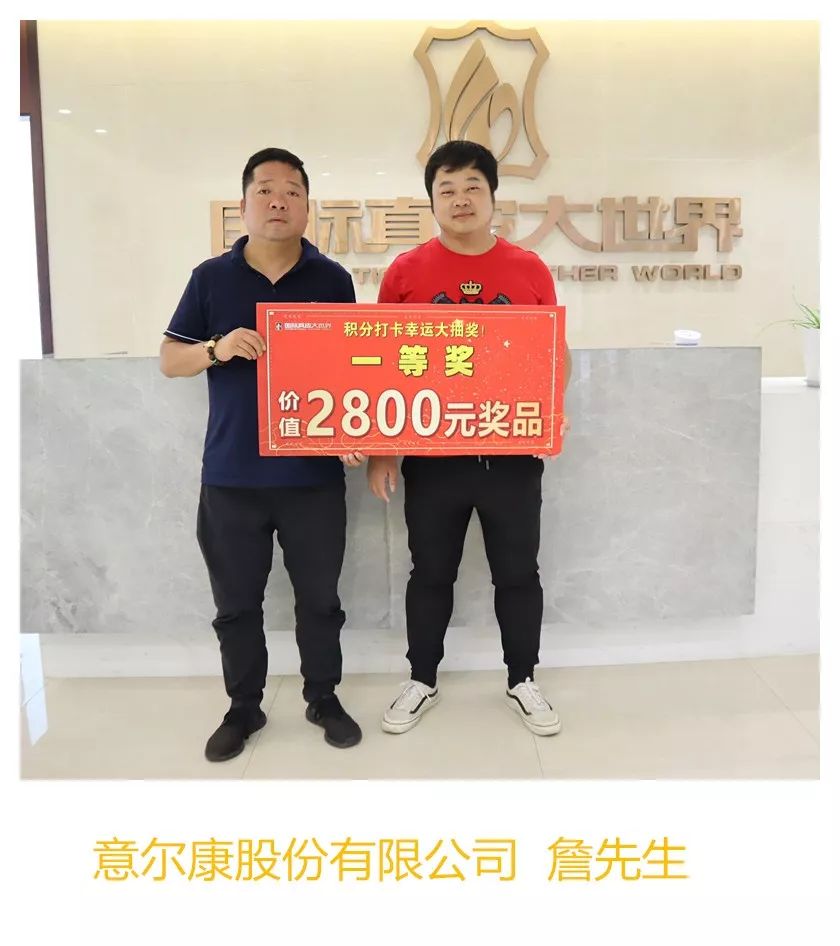 一等奖二名:奖品为价值2800元等值奖品