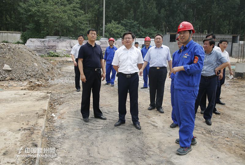 7月22日,市委副书记,市长刘文强在相关部门负责人的陪同下,到部分