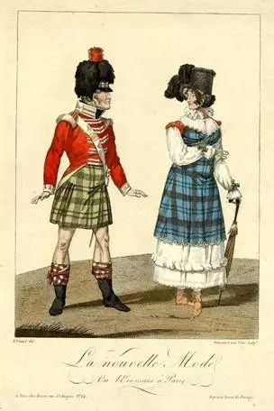 程序员最爱的格子bsport体育衫竟源于苏格兰蛮族的“花裙子”(图22)
