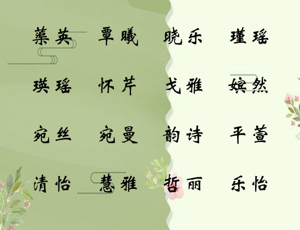                     像明星般耀眼的名字，令人心仪的宝宝名字大全
