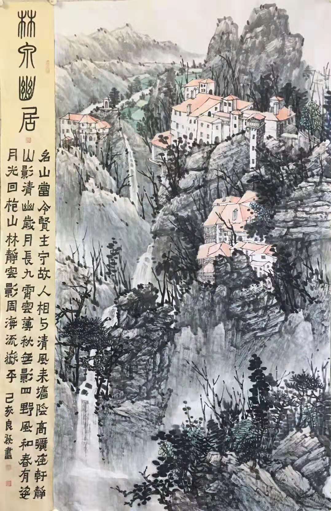 中国画名家—画家徐良发山水画欣赏