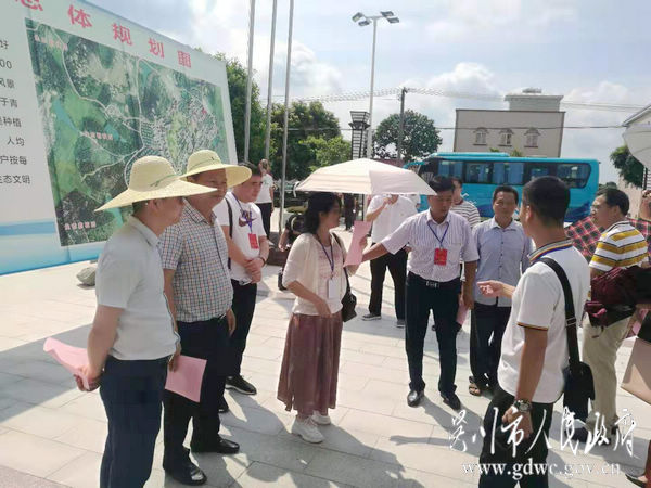 海滨街道调研组到廉江开展人居环境整治和生态美丽