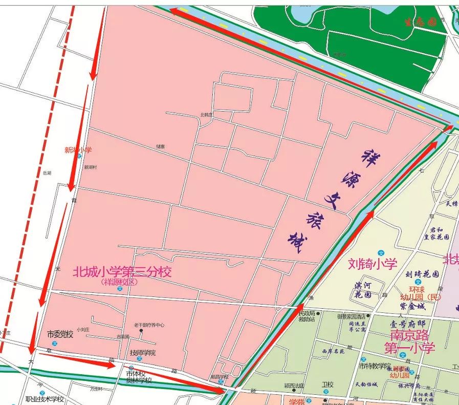 重磅颍州区城区义务教育公办学校学区分布图新鲜出炉