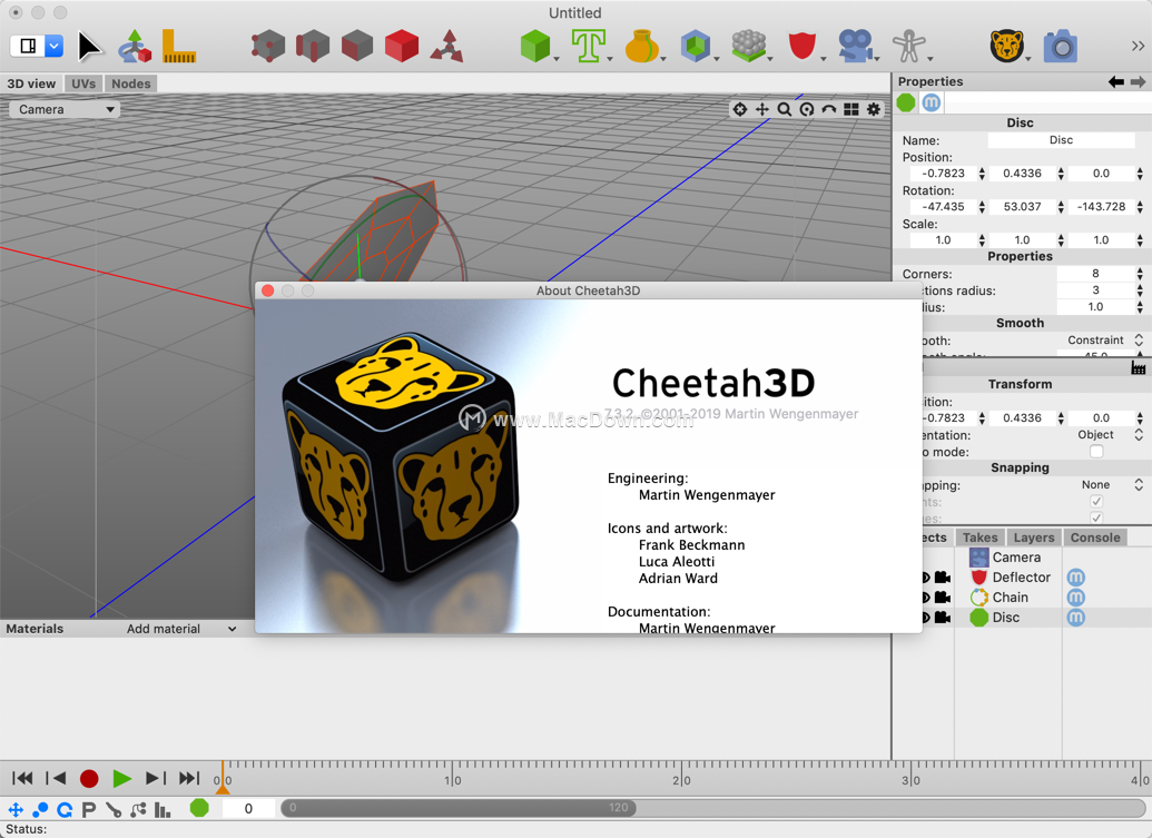 cheetah3d for mac(三维建模渲染软件)