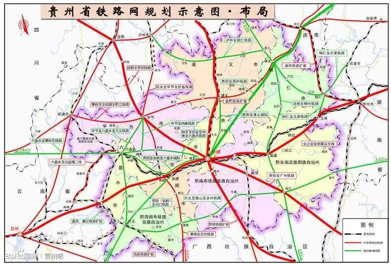 提案内容 贵阳至瓮安到铜仁高铁是《贵州省城际铁路网规划(2016—2030