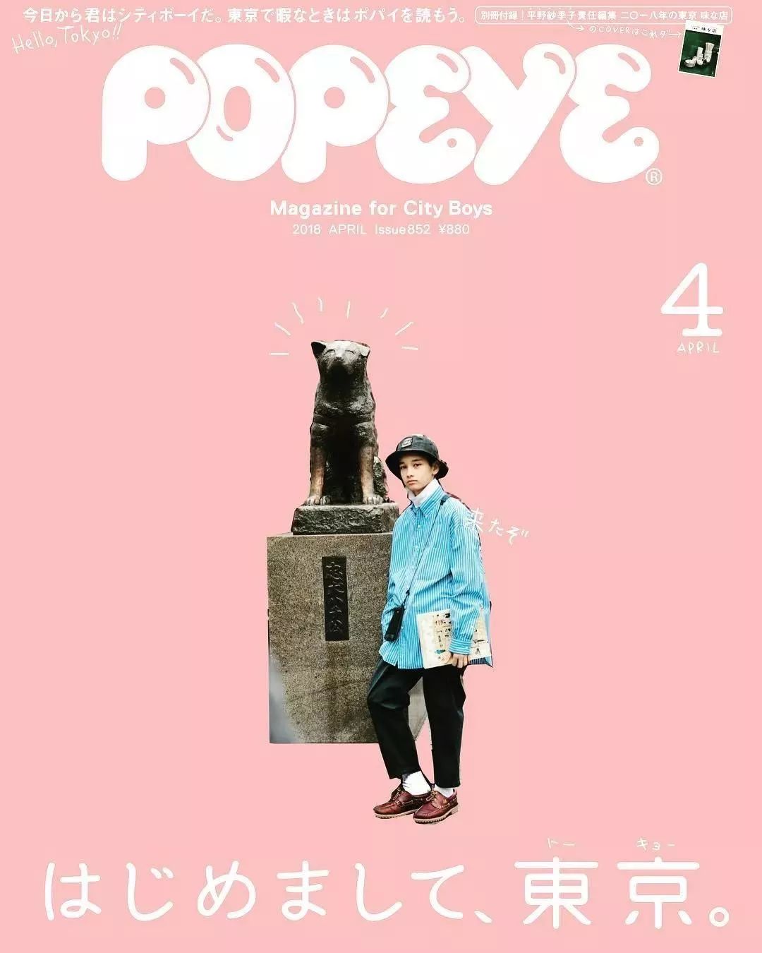 为何《popeye》如此爱用混血模特儿?_日本