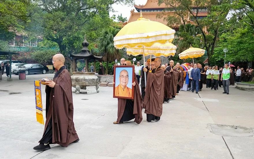 智慧老和尚圆寂追思赞颂仪典在宝莲禅寺举行