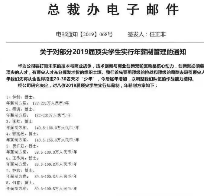 华为,为什么可以给应届生年薪201万? 登录乐博