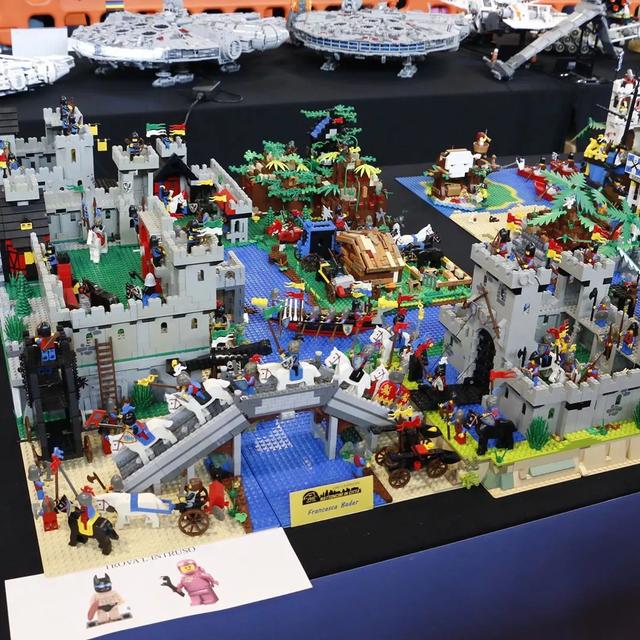 这次比较多场景 建筑物啦!lego乐高moc作品欣赏