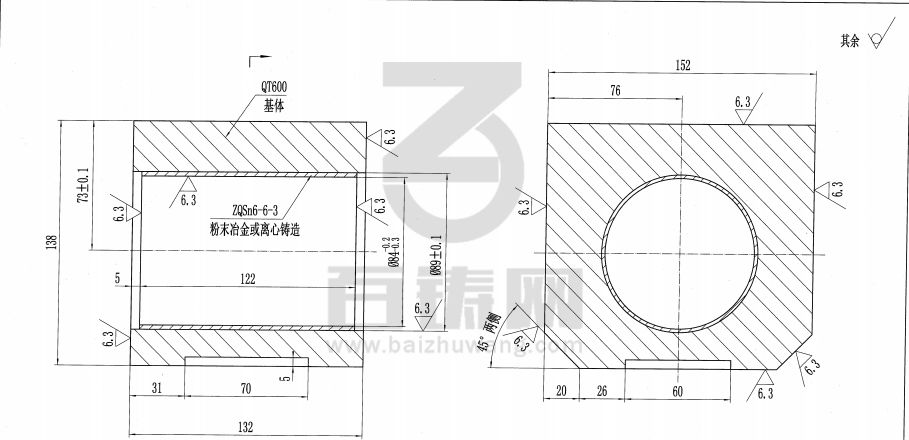 单件重量:请根据图纸核算  加工方式:毛坯  年采购量:常年采购  产品