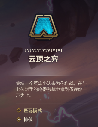 游戏栏目:英雄联盟9.14云顶之弈排位介绍