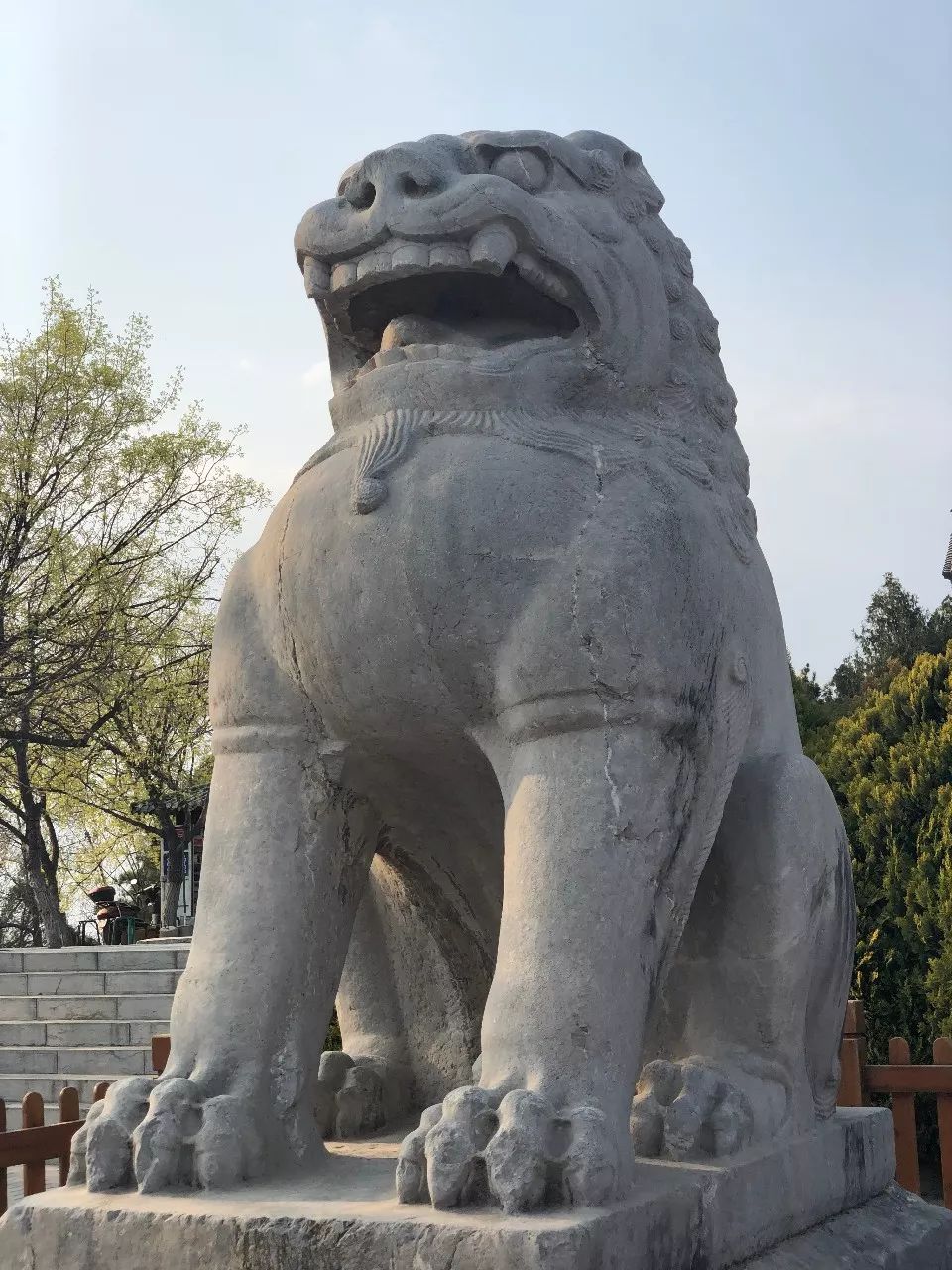 不同时代的狮子雕刻表达着独特文化审美和艺术气息,如汉代厚重拙朴