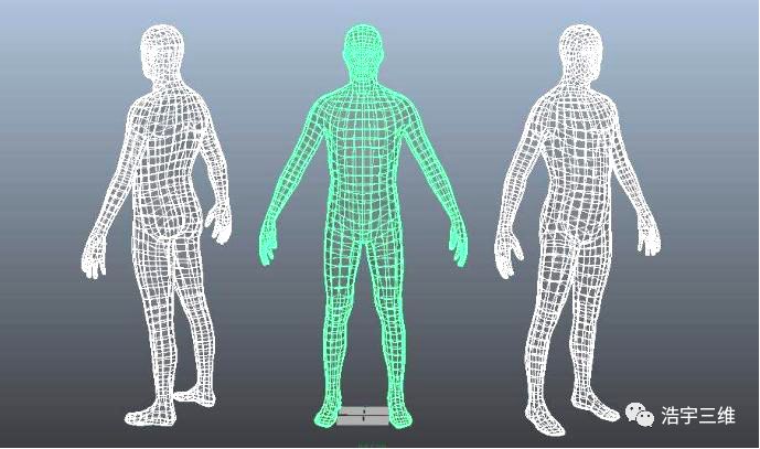 三维扫描技术在人体数字建模中的应用 测绘