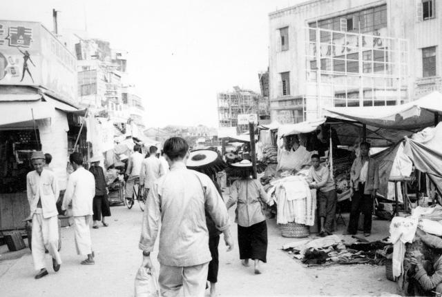 原创1958年香港元朗 宁静的乡村 美丽的风景