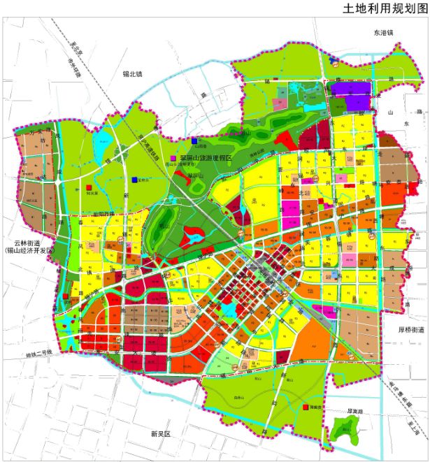 无锡市锡山区安镇街道总体规划修改(2019-2030)批前公示