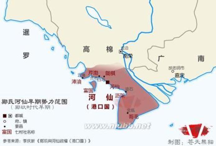 大明衣冠在越南：鄚氏河仙国