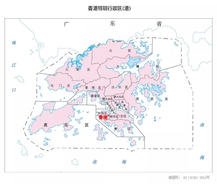 我们眼中的香港地图