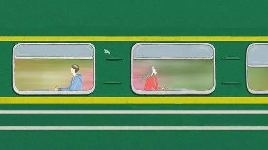 青春里的绿皮车