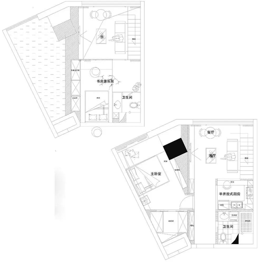 80平北欧4.8米loft,有美有收纳! 80平北欧4.8米loft,有美有收纳!