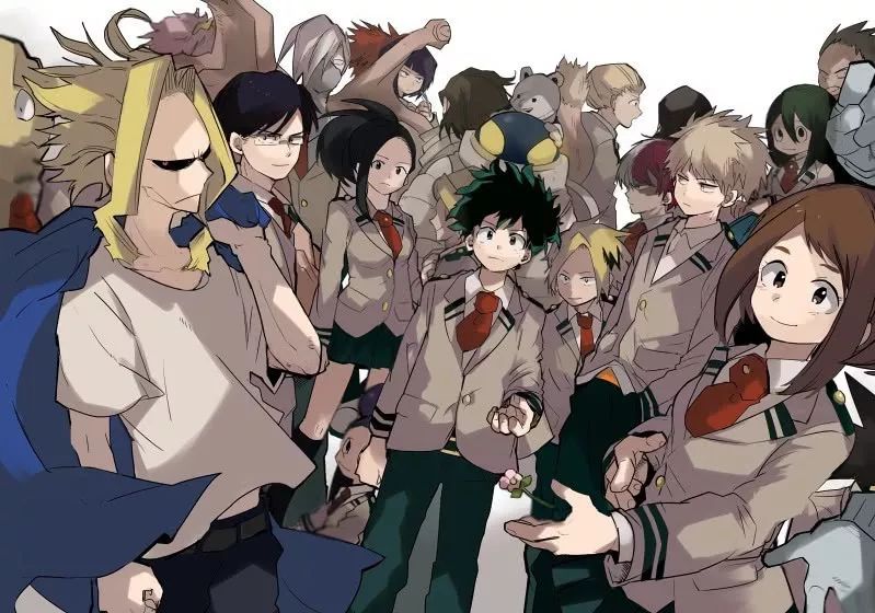 《我的英雄学院》第四季开播在即,欧叔另一位