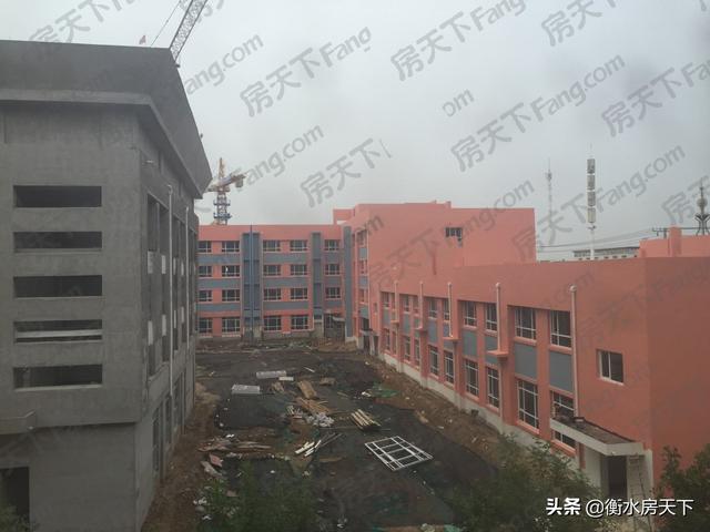 23拍摄) 衡水市第三中学 衡水市第三中学迁建项目位于 胜利路以北