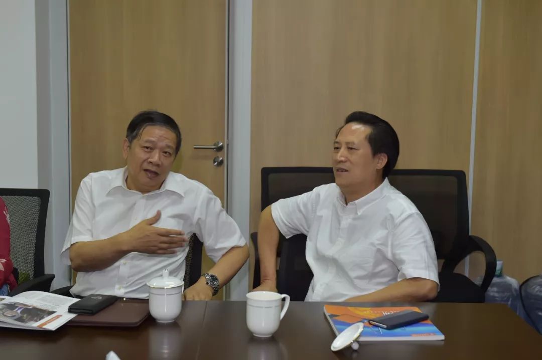 商会秘书长陈晓虹走访广东省化州商会和会长企业建立横