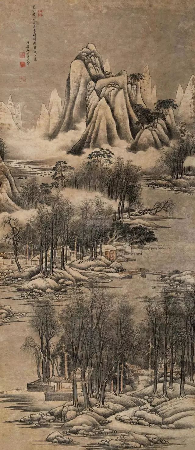 清初画圣王翚集唐宋诸家之大成者120幅