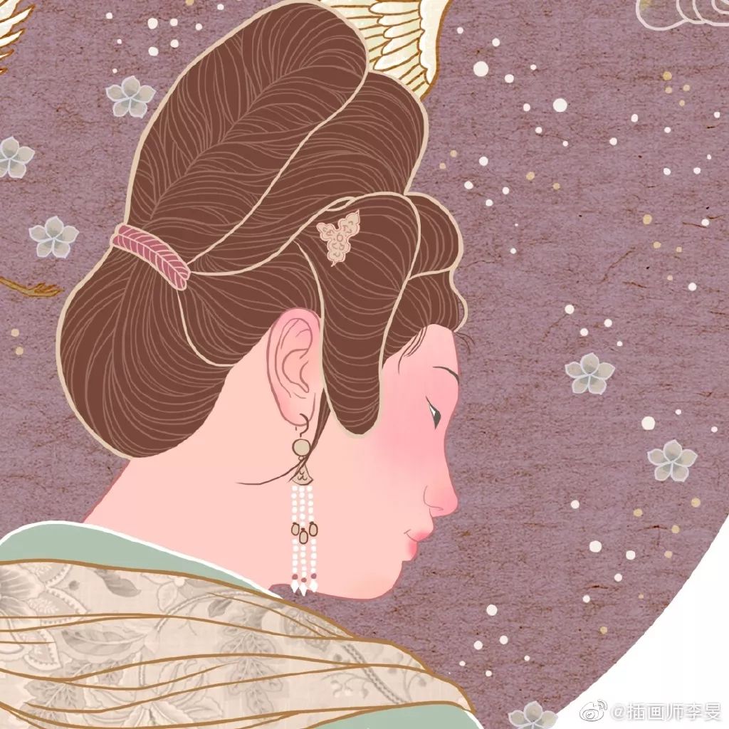 清美硕士毕业后,她成为"大内御用插画师",让古典又朝气的中国风美得漂