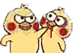 表情| 小黄鸡/鹦鹉兄弟 动图表情包_动态