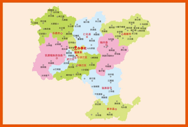 南朝齐年间始建仁化县,距今1500多年.
