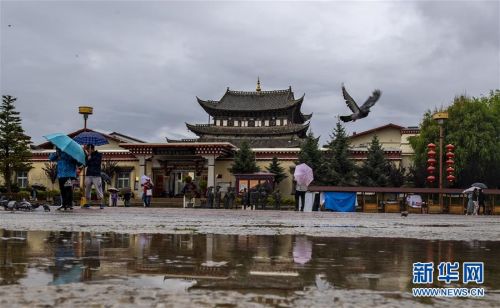 这是在香格里拉市金江镇红军长征陈列馆里拍摄的《心愿——一个藏族