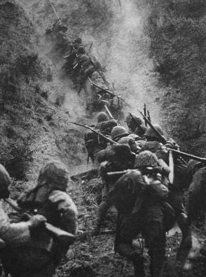 中条山战役:国军毫无防备，官兵饿到吃树叶，8名将领战死或自杀