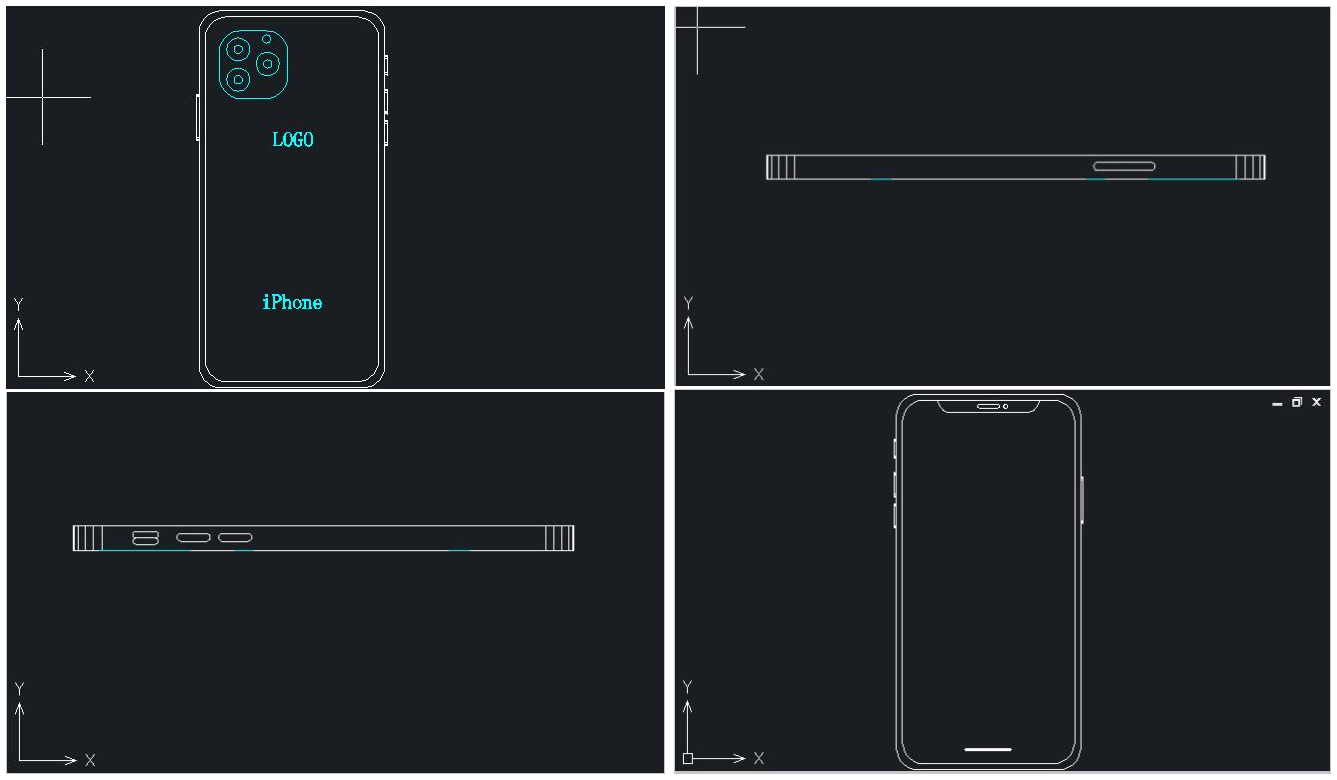 网传iphone11丑到不想入手先看一看cad画出来的效果