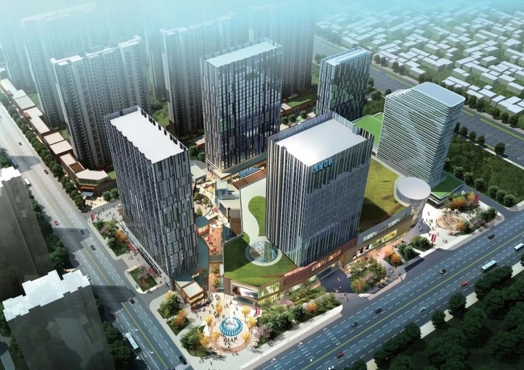 驻马店建业总部港丨办公理应更纯粹