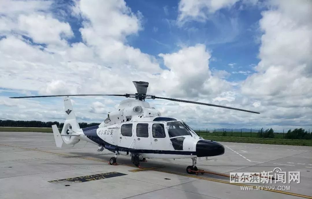 哈尔滨公安最新款直升机"飞给你看"丨ac312e直升机首个交付用户